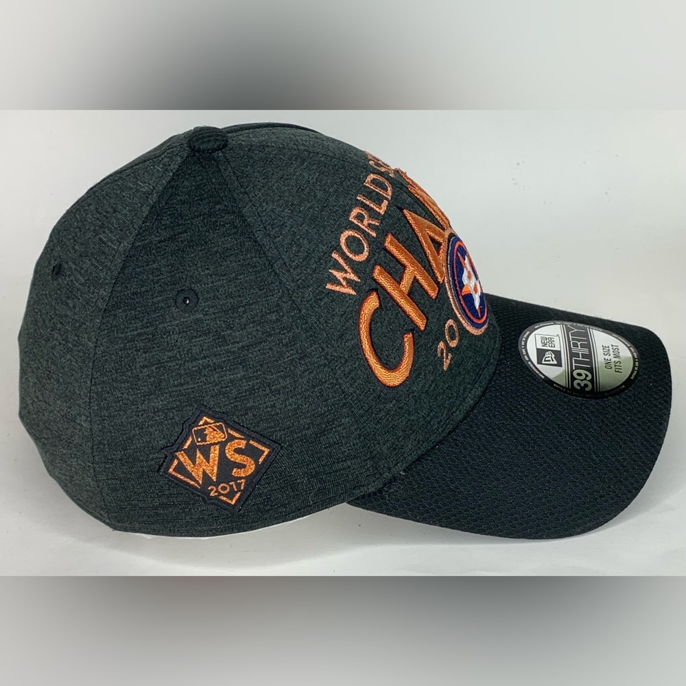 Houston Astros 2017 World Series Champions OSFM New Era 39Thirty Fitted Cap New - Picture 5 of 7